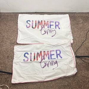 Ruckus Summer Loving Set of 2 Pillowcases
